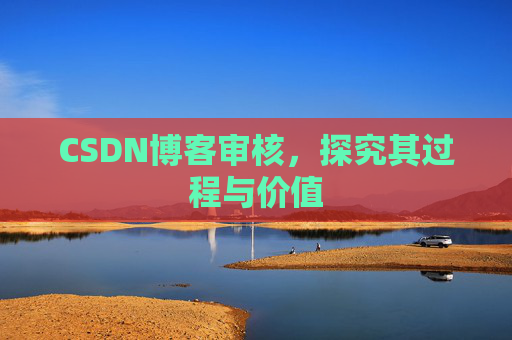 CSDN博客审核，探究其过程与价值